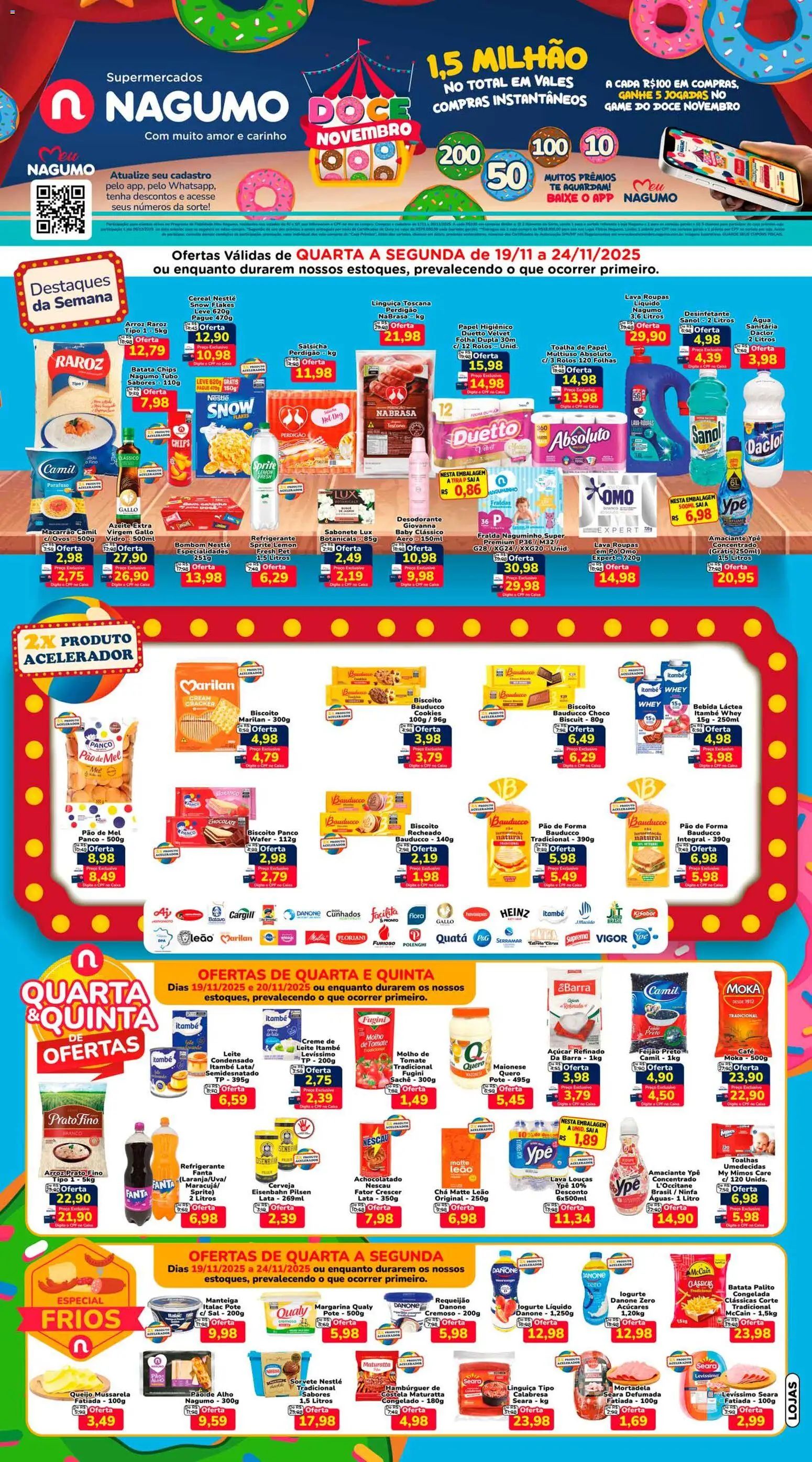 Pré-Visualização do folheto "Ofertas da semana" da loja Nagumo válido a partir de 19/11/2025