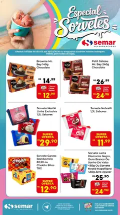 Pré-Visualização do folheto "Semar Supermercado ofertas Sorvetes " da loja Semar Supermercado válido a partir de 03/03/2026