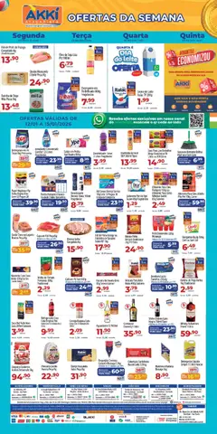 Pré-Visualização do folheto "Ofertas da semana" da loja Akki Atacadista válido a partir de 12/01/2026