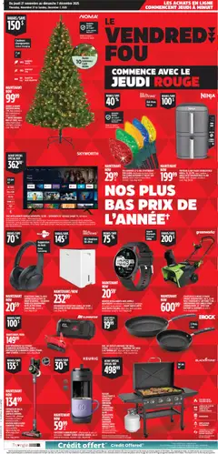 Preview of leaflet Black Friday Circulaire from shop Canadian Tire is valid from Nov 27, 2025
