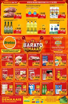 Pré-Visualização do folheto "Ofertas da semana" da loja Bretas válido a partir de 16/10/2025