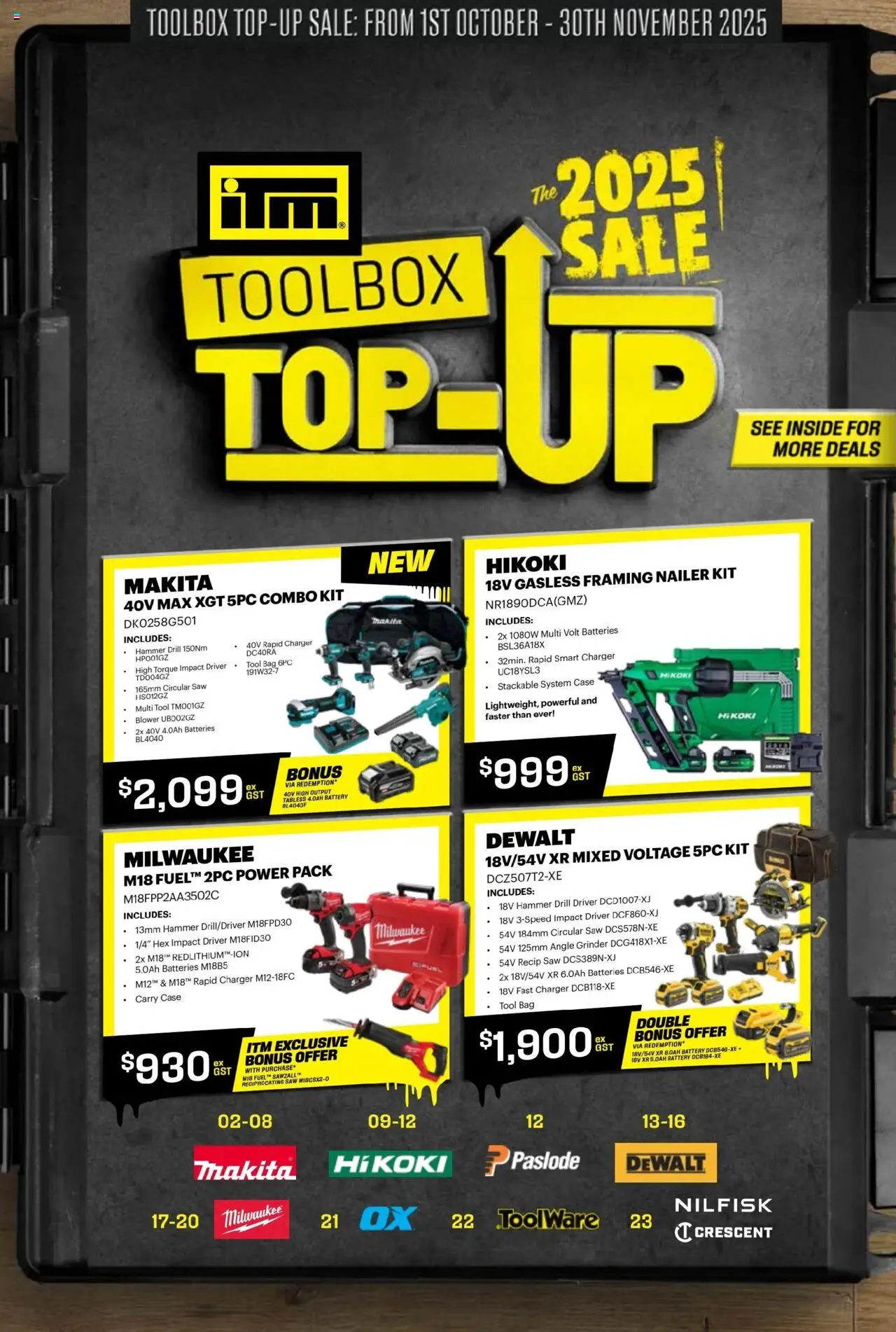 Catalogue ITM catalogue valid from 1 Oct 2025 - page 1