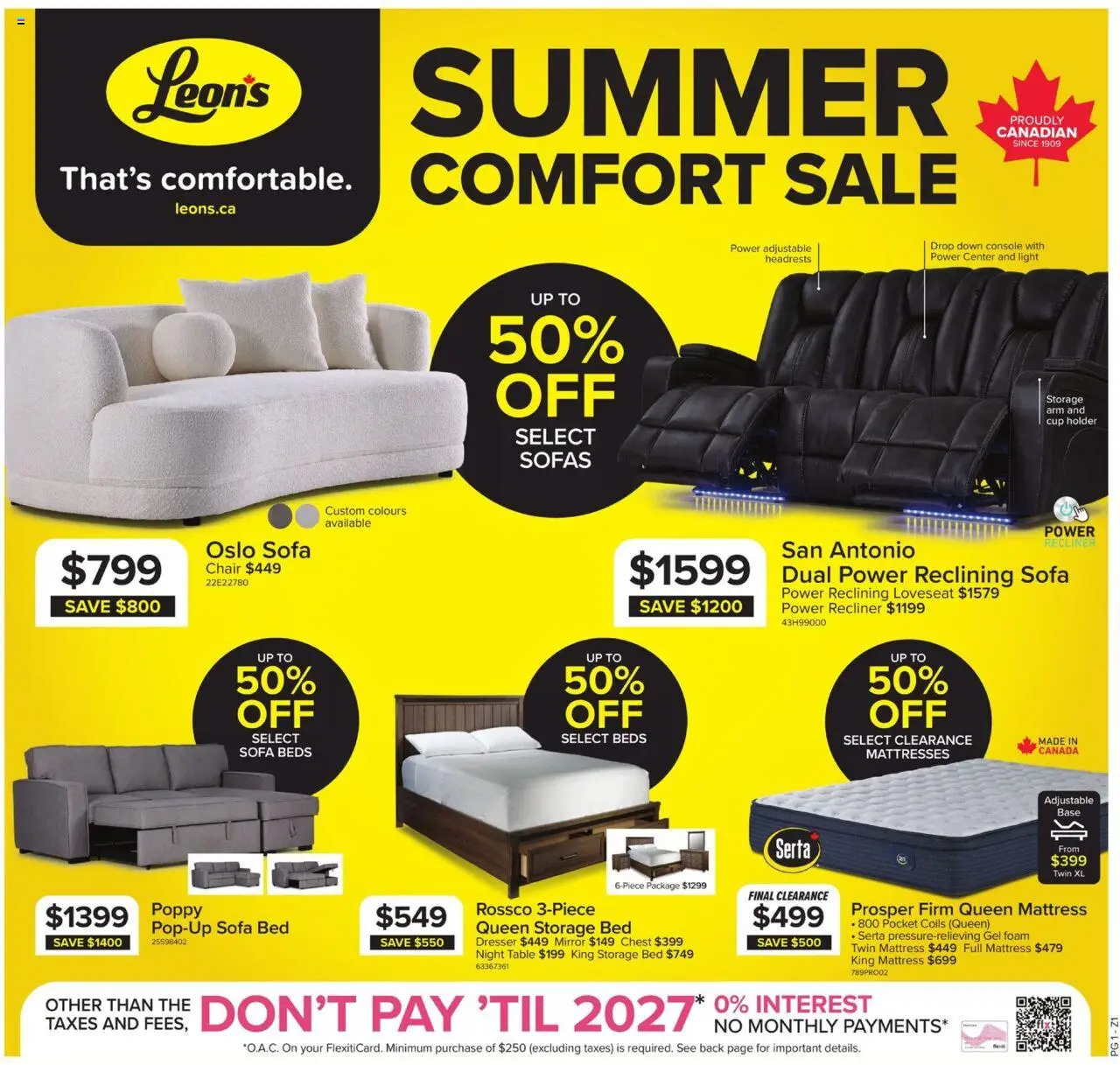 Leon's flyer valid from Jul 17, 2025 - page number 1