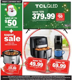 Ad Preview of Meijer Super Sale from 12/12/2025