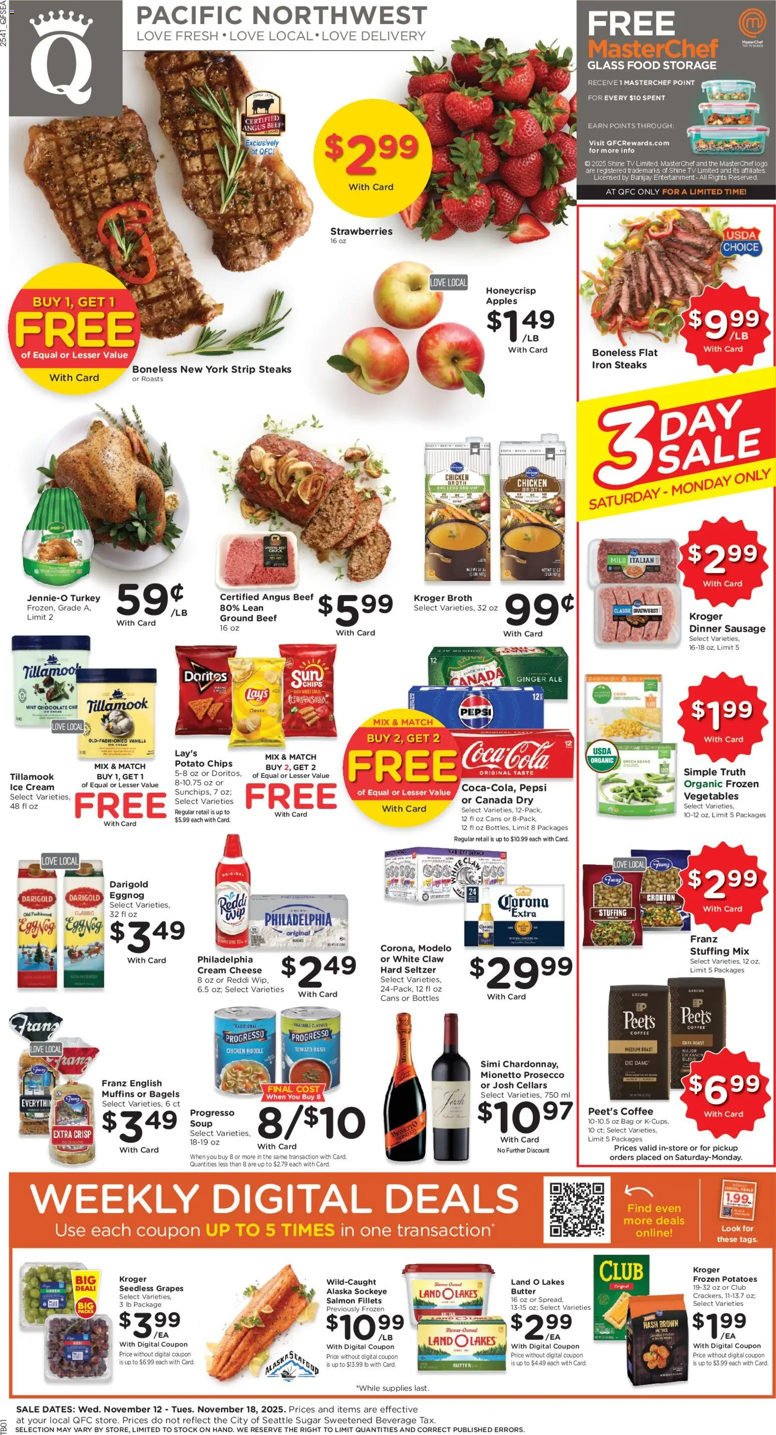 Ad Preview of QFC Black Friday from 11/12/2025