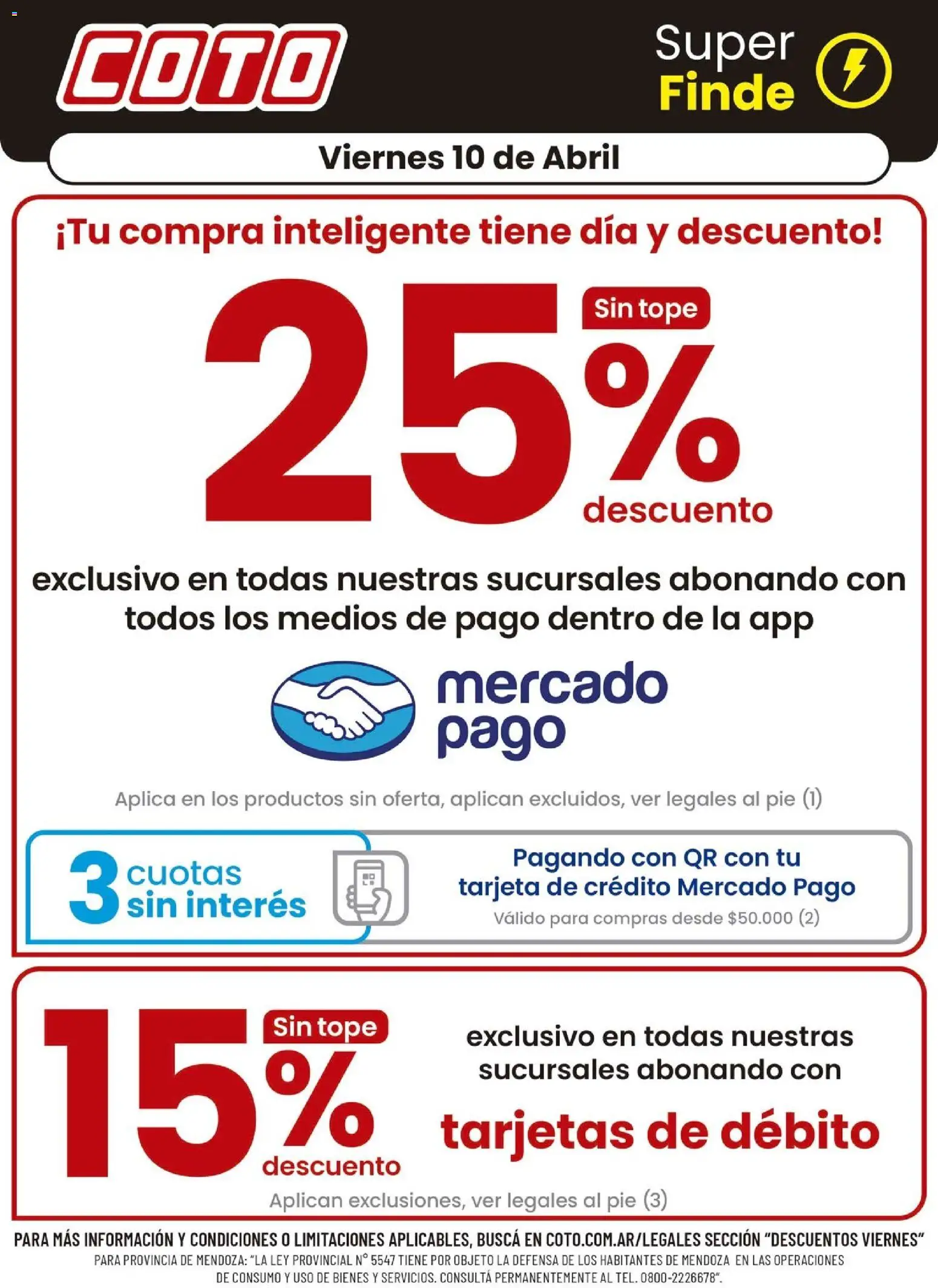 Vista previa del folleto de la tienda Coto válido desde el 10/04/2026 