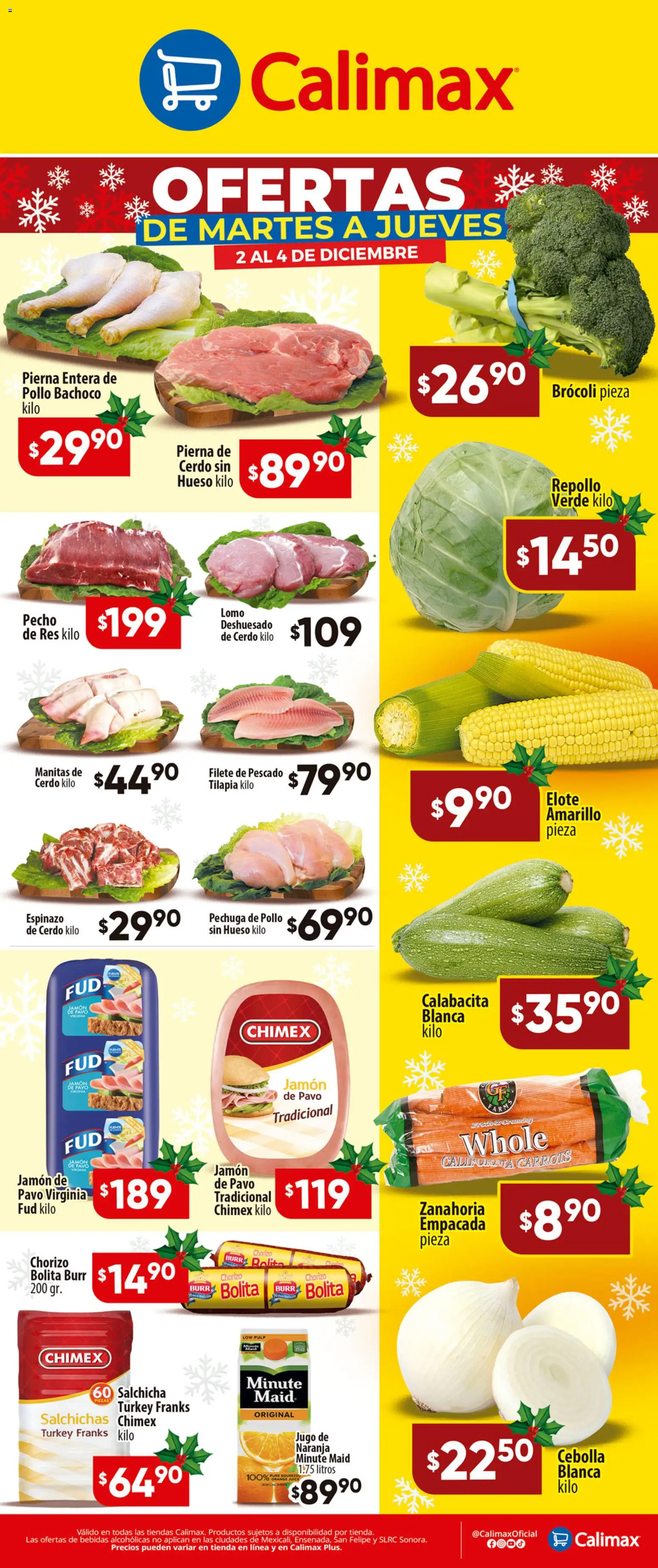 Vista previa las ofertas de la tienda Calimax - Folleto desde el 02/12/2025 