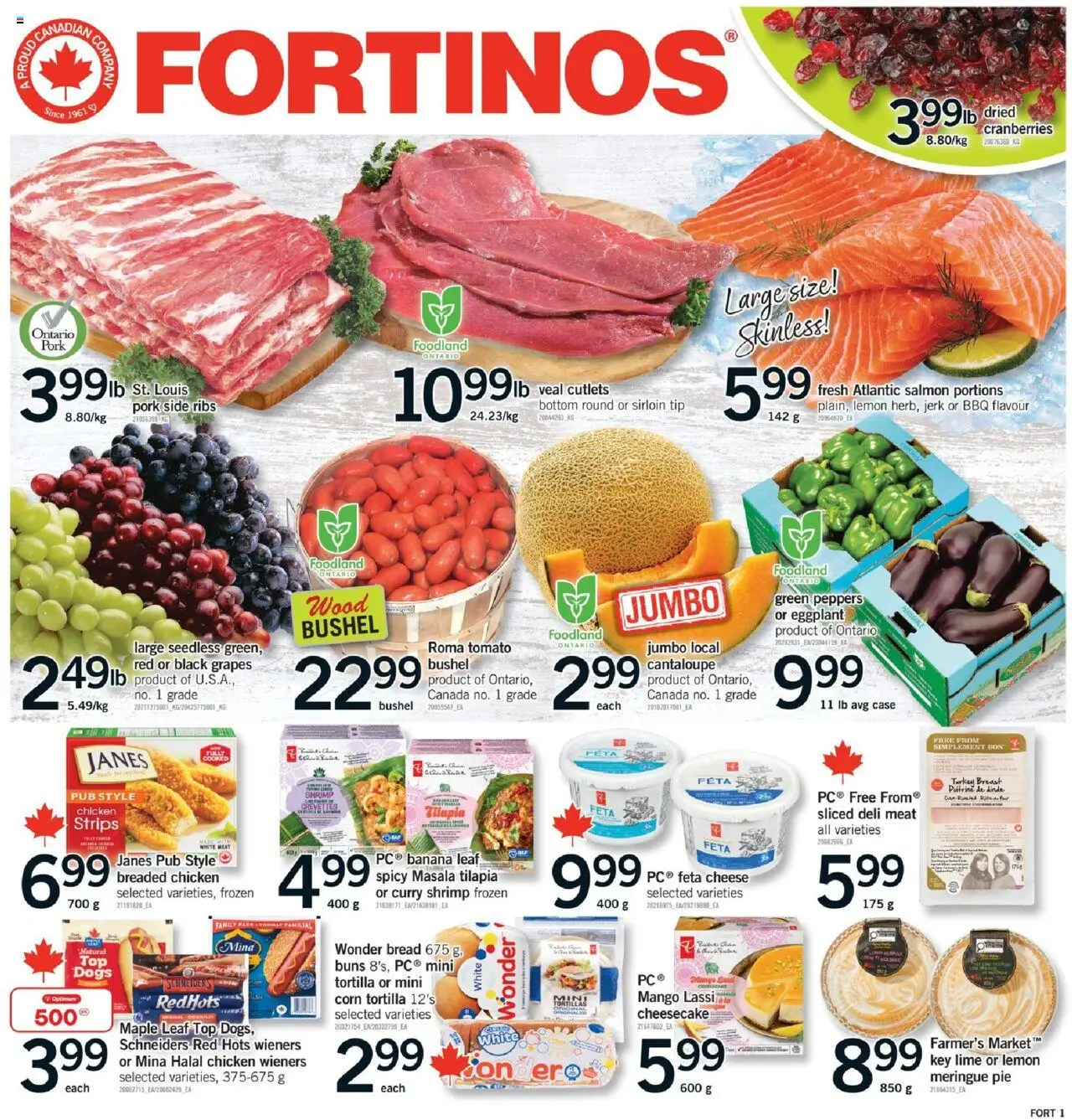 Fortinos flyer valid from Aug 14, 2025 - page number 1