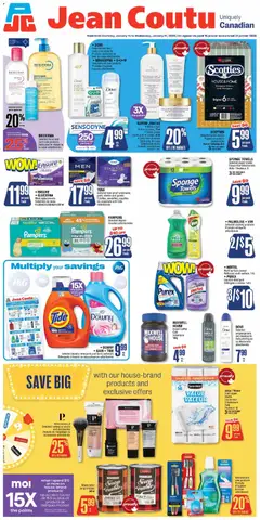 Preview of leaflet Weekly Flyer from shop Jean Coutu is valid from Jan 15, 2026