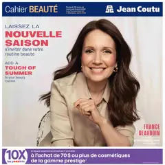 Preview of leaflet Jean Coutu circulaire - Encart Beauté from shop Jean Coutu is valid from Mar 26, 2026