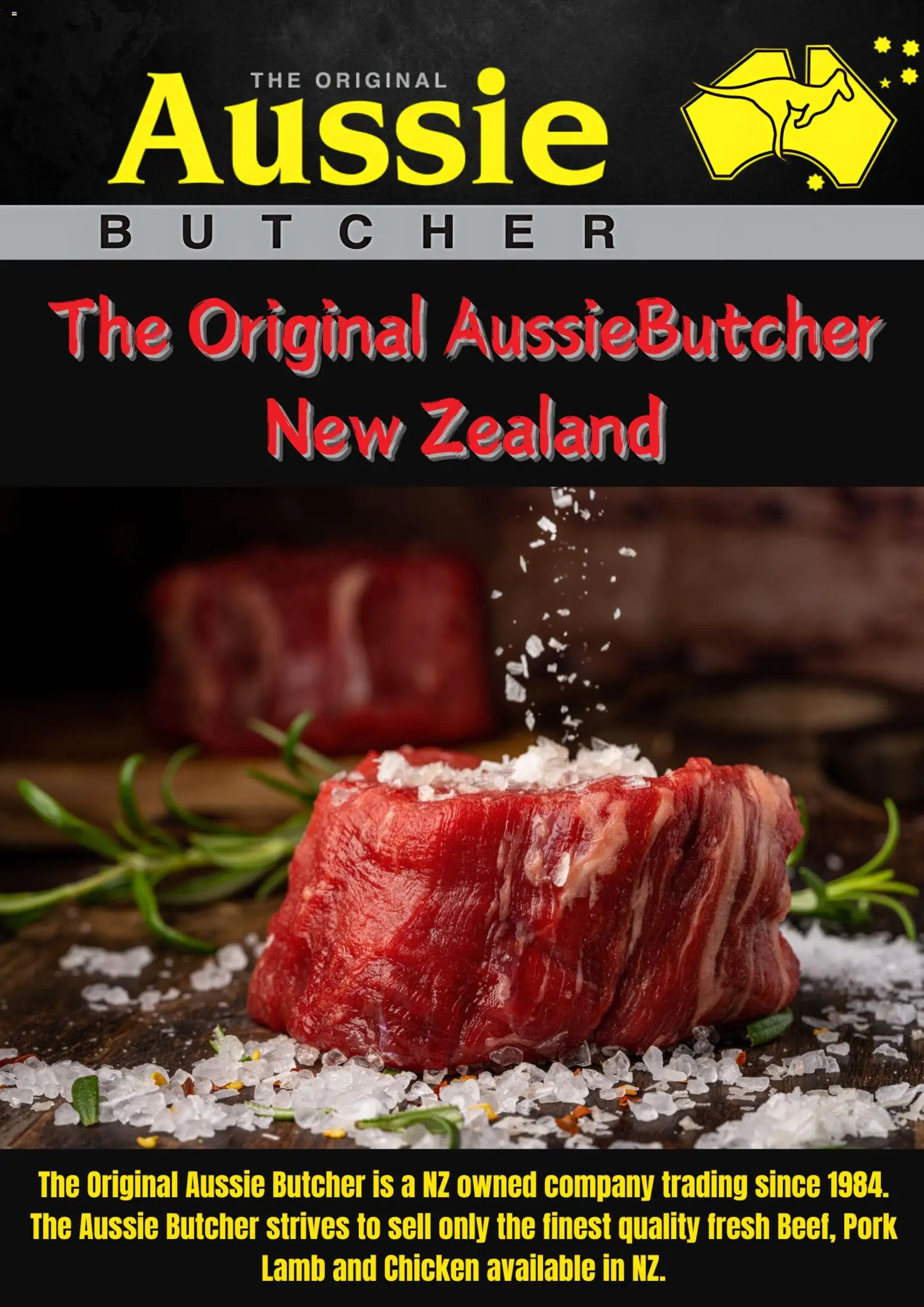 Catalogue Aussie Butcher catalogue valid from 27 Oct 2025 - page 1