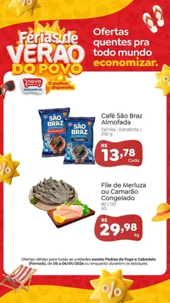 Pré-Visualização do folheto "Ofertas da semana" da loja Novo Atacarejo válido a partir de 05/01/2026