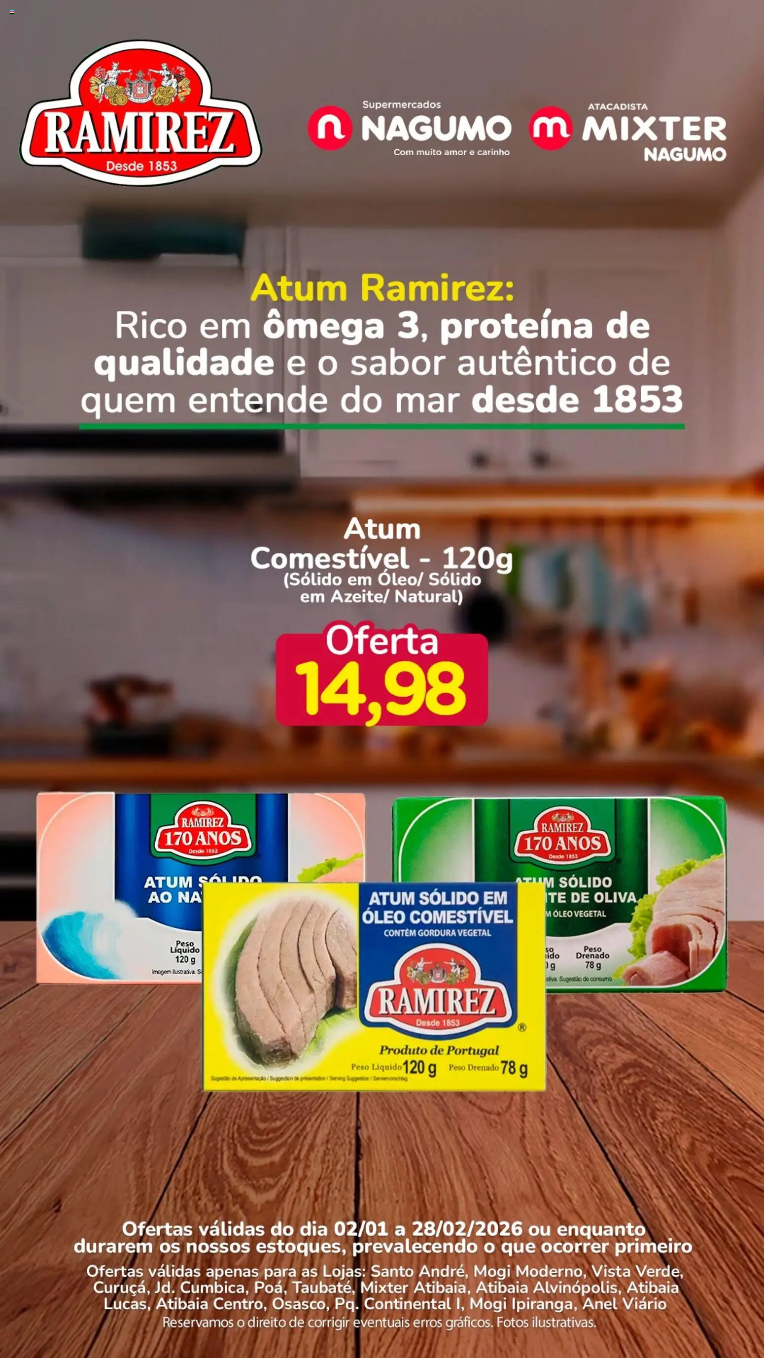 Pré-Visualização do folheto "Ofertas Ramirez" da loja Nagumo válido a partir de 02/01/2026