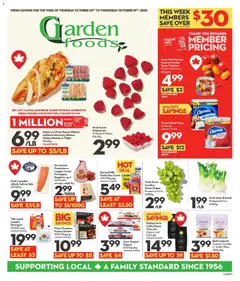 Preview of leaflet Garden Foods from shop Longo's is valid from Oct 23, 2025