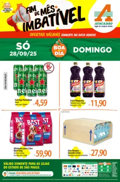 Pré-Visualização do folheto "Ofertas - SP" da loja Atacadão válido a partir de 28/09/2025