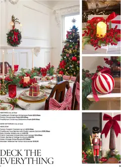 Preview of catalogue Catalogue Christmas Home & Entertaining from shop Myer valid 11/11/2025 | Page: 4