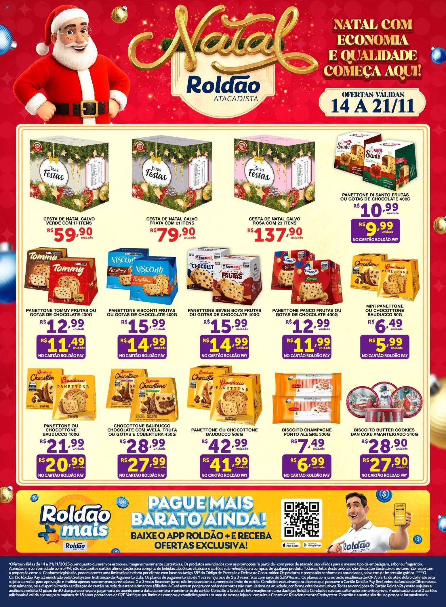Pré-Visualização do folheto "Ofertas Especial de Natal" da loja Roldão válido a partir de 14/11/2025