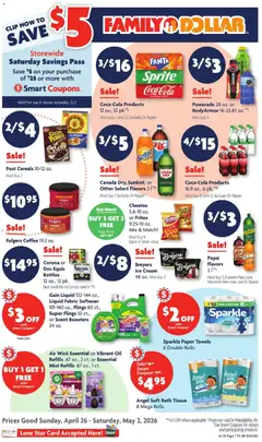 Ad Preview of Family Dollar Family Dollar Weekly Ad from 04/26/2026