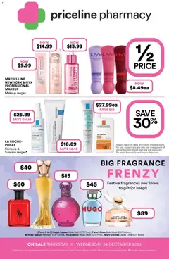 Preview of catalogue Catalogue from shop Priceline Pharmacy valid 10/12/2025