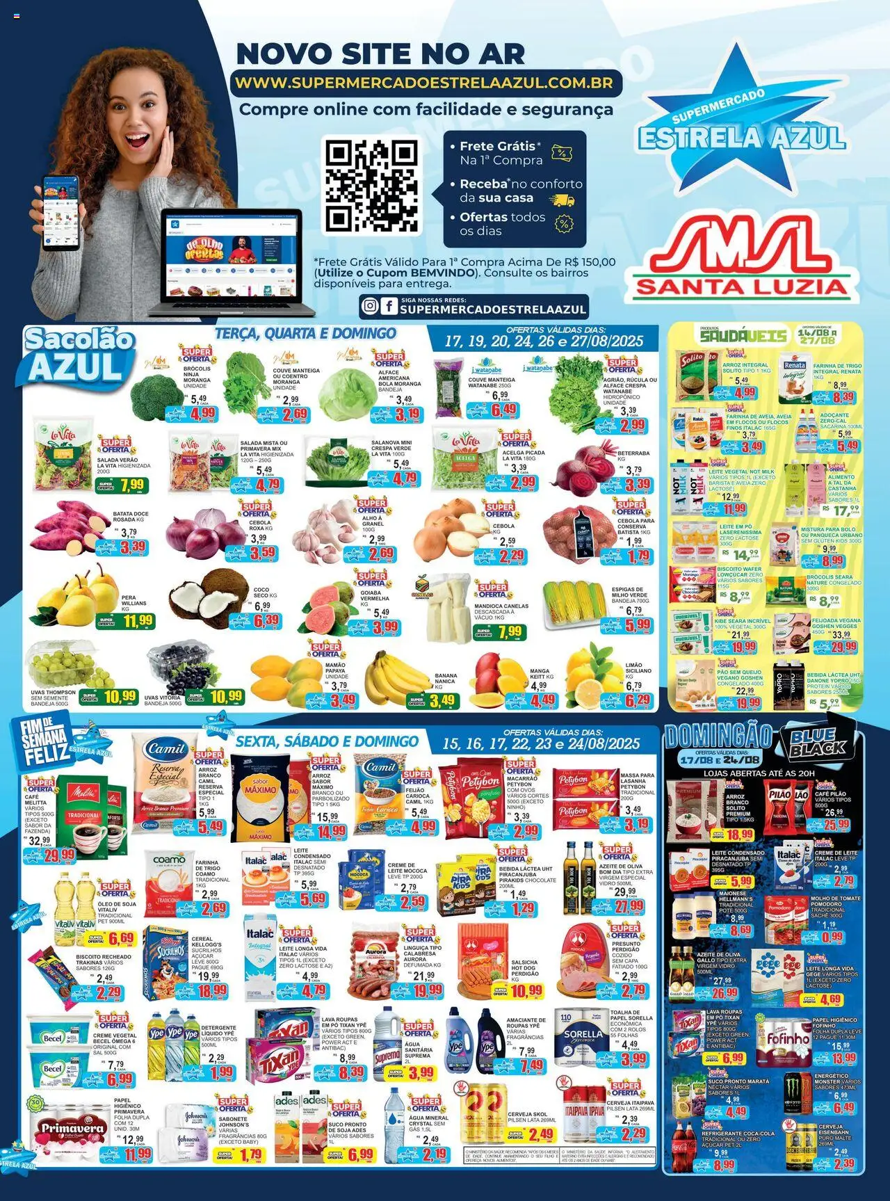 Estrela Azul folheto "Ofertas da semana" válido a partir de 14/08/2025 - número de página 1