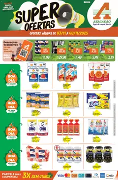 Pré-Visualização do folheto "Ofertas - SC" da loja Atacadão válido a partir de 03/11/2025