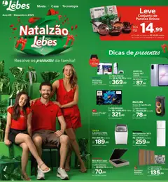 Pré-Visualização do folheto "Ofertas Natalzão " da loja Lebes válido a partir de 01/12/2025