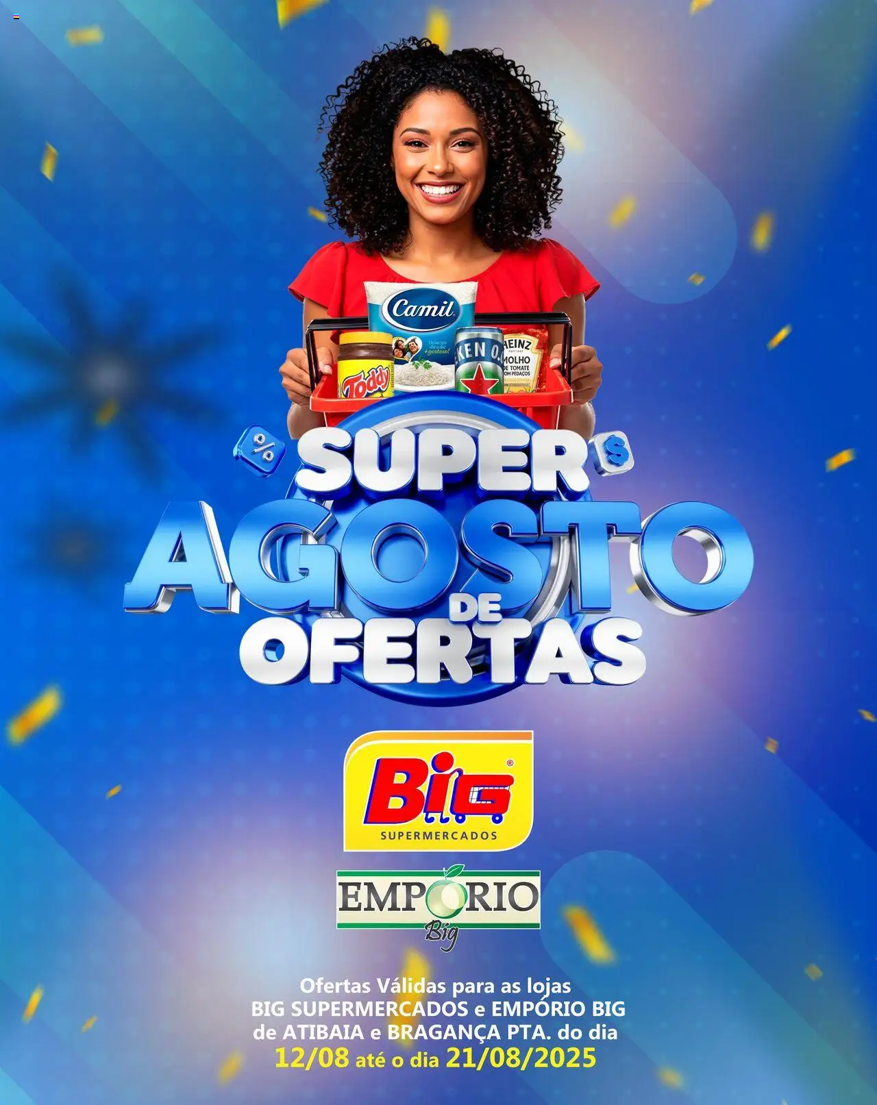 Big Supermercados folheto "Ofertas da semana" válido a partir de 12/08/2025 - número de página 1