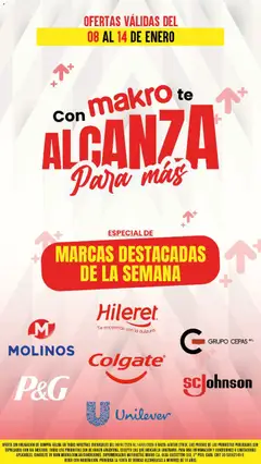 Vista previa del folleto de la tienda Makro válido desde el 08/01/2026 