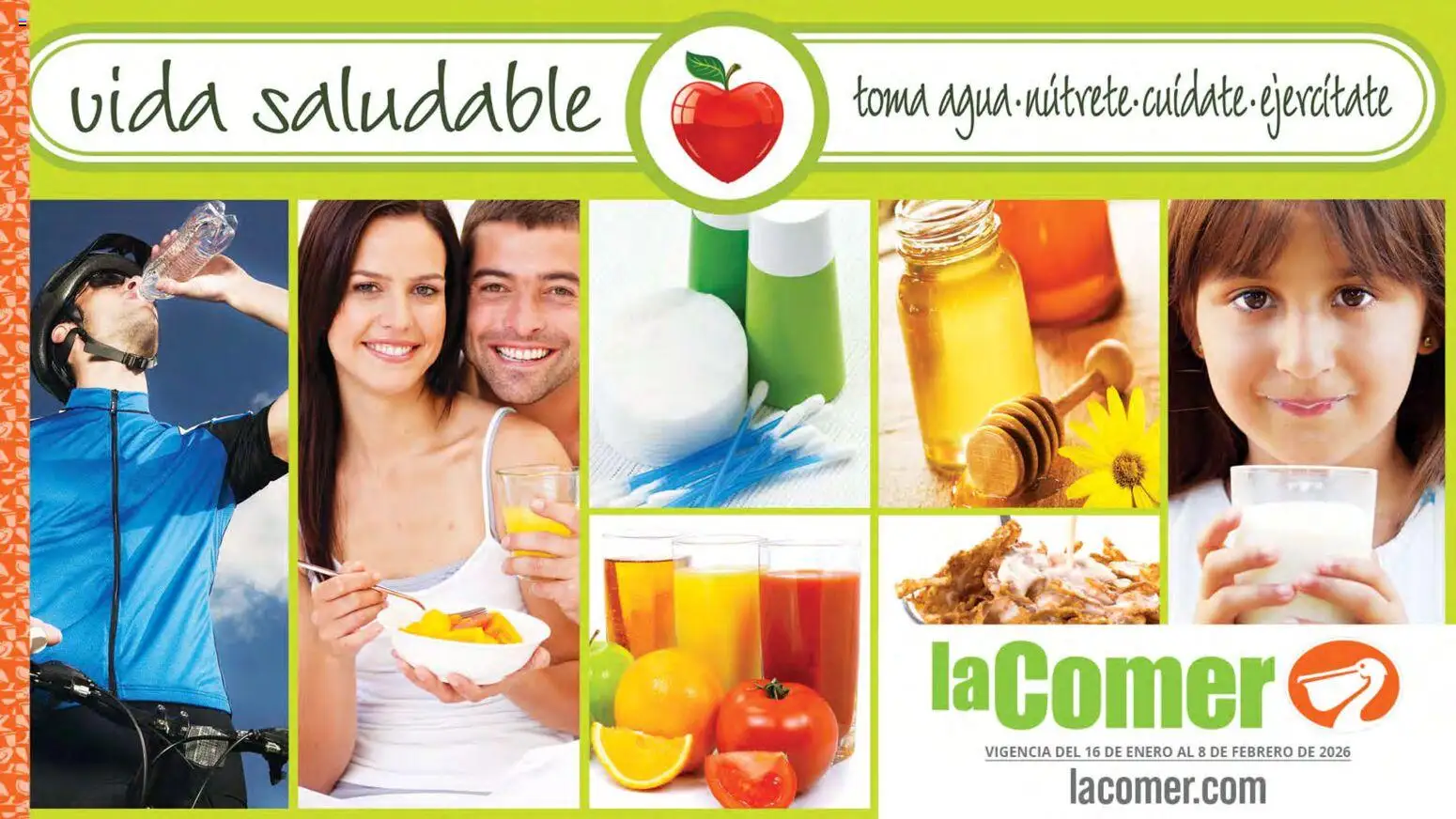 Vista previa las ofertas de la tienda La Comer - Folleto Vida Saludable desde el 16/01/2026 
