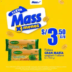 Vista previa de Catálogo de la tienda Mass válido desde 11/09/2025