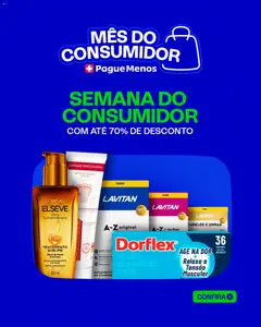 Pré-Visualização do folheto "Pague Menos - Catálogo atual" da loja Pague Menos válido a partir de 09/03/2026