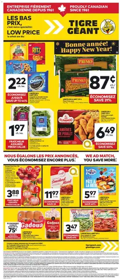 Preview of leaflet Weekly Flyer from shop Giant Tiger is valid from Dec 31, 2025