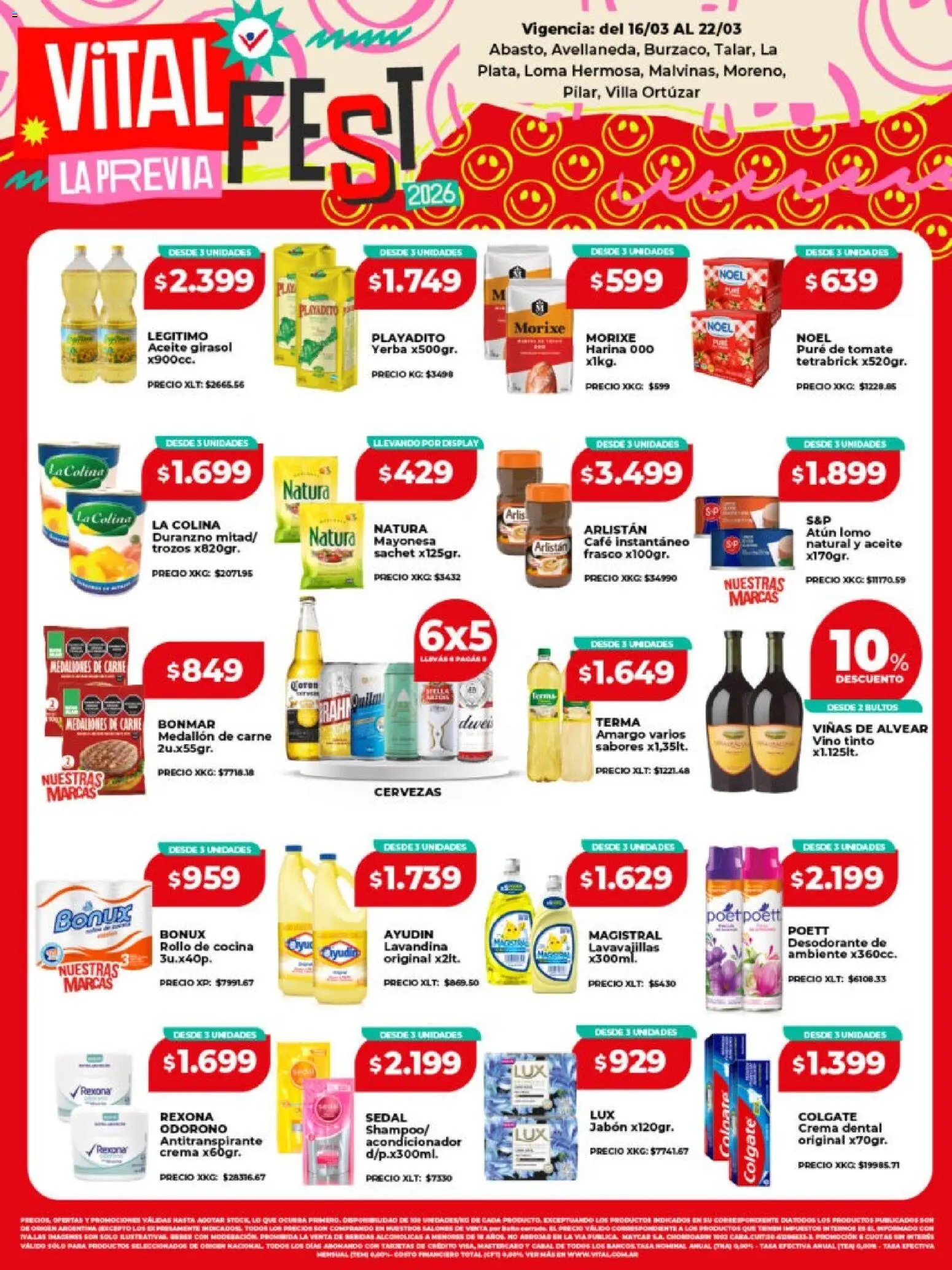 Vista previa del folleto de la tienda Vital válido desde el 16/03/2026 