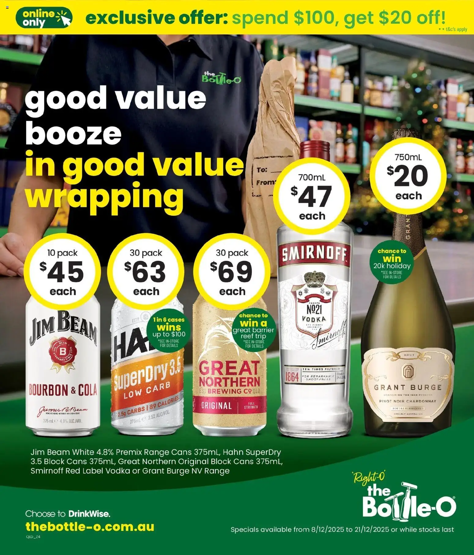 Preview of catalogue Catalogue Charleville, Collinsville, Thursday Island from shop The Bottle-O valid 08/12/2025