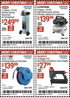 Ad Preview of Harbor Freight Christmas Coupon Deals from 12/02/2025 | Page: 13