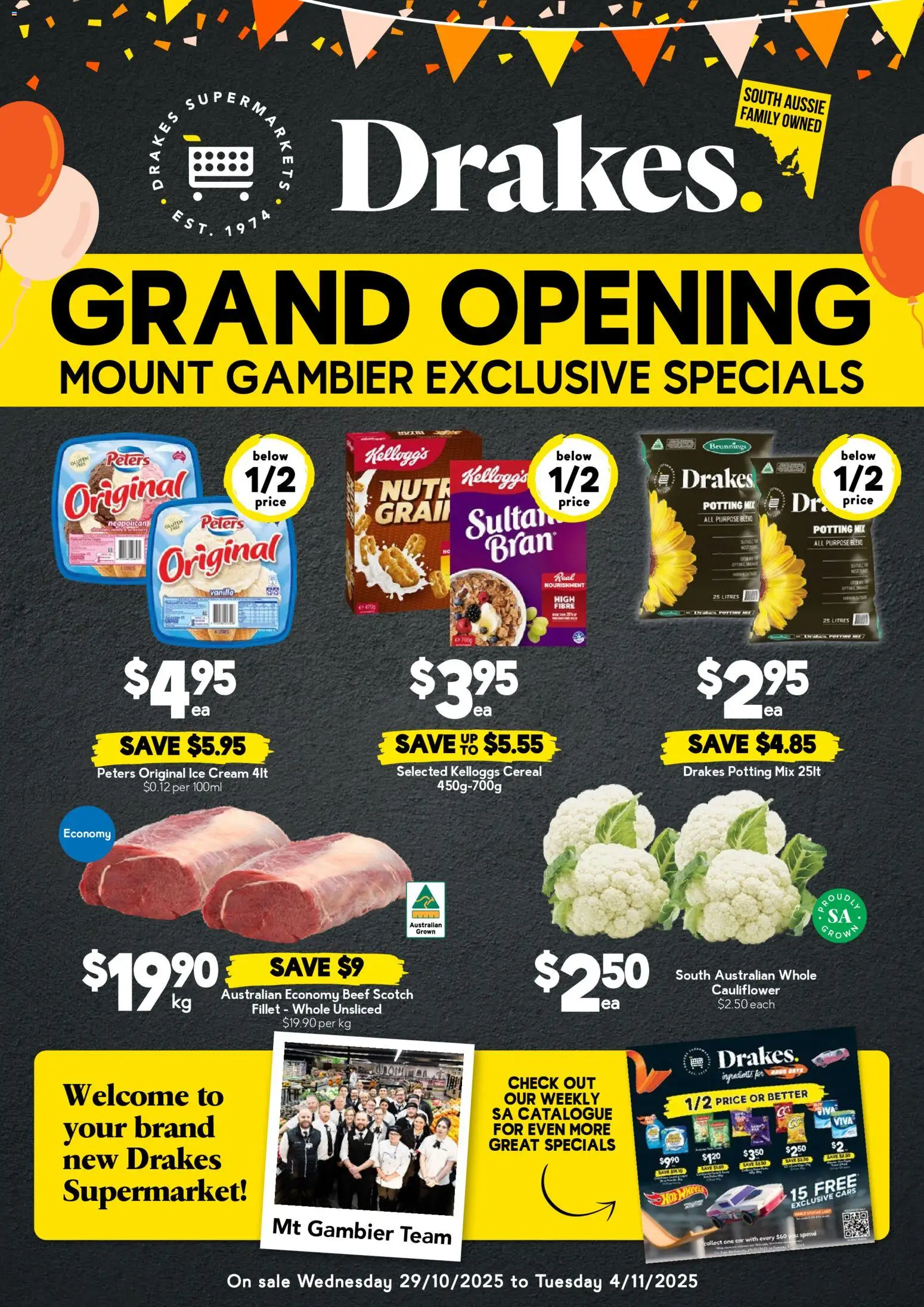 Preview of catalogue Mount Gambier from shop Drakes valid 29/10/2025