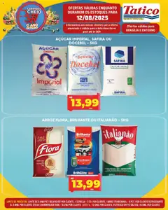 Pré-Visualização do folheto "Ofertas do Dia" da loja Tatico válido a partir de 12/08/2025