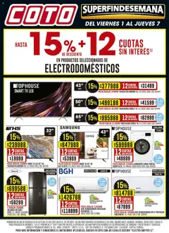 Vista previa del folleto de la tienda Coto válido desde el 01/08/2025 