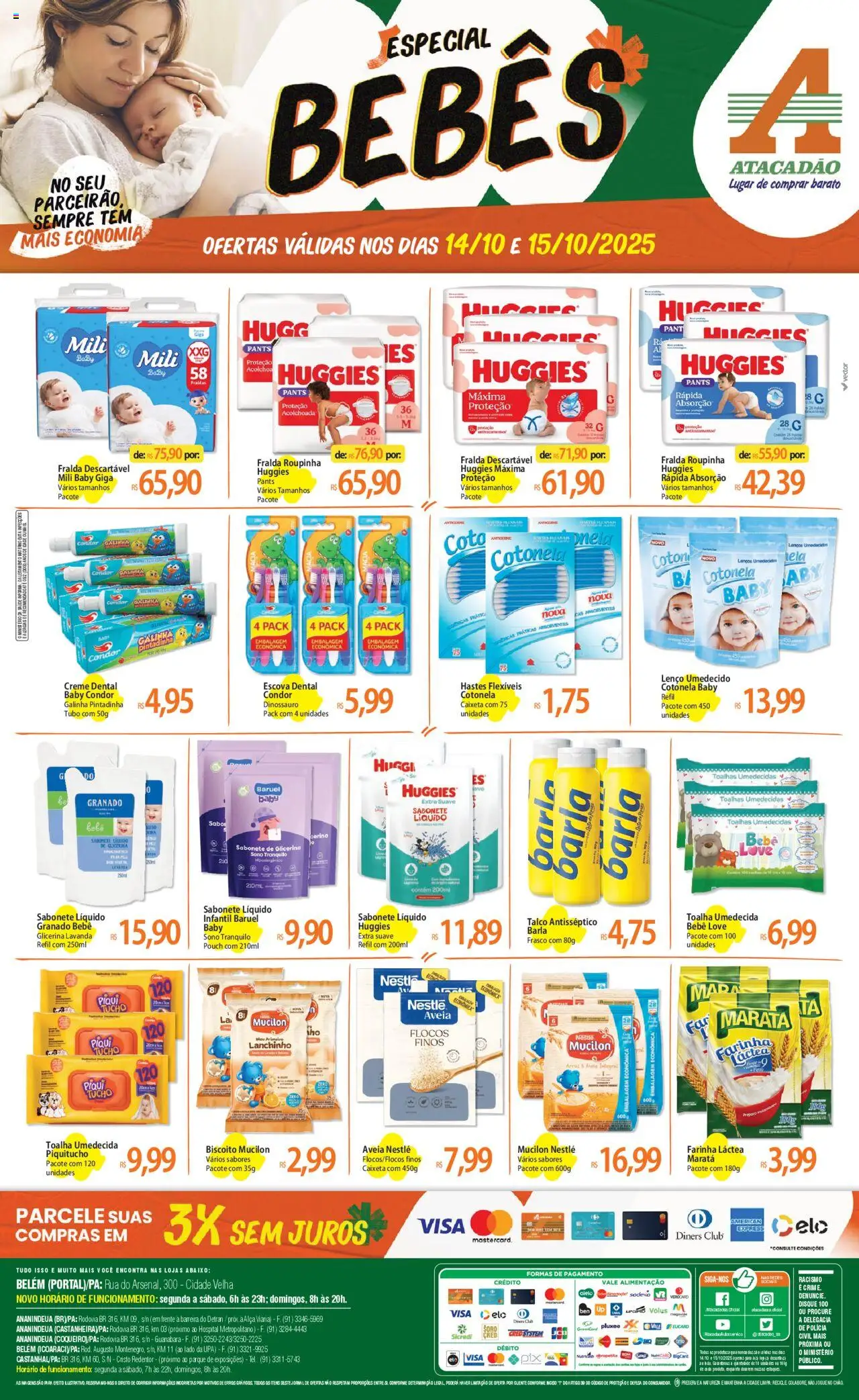 Atacadão folheto "Ofertas - PA" válido a partir de 14/10/2025 - número de página 1