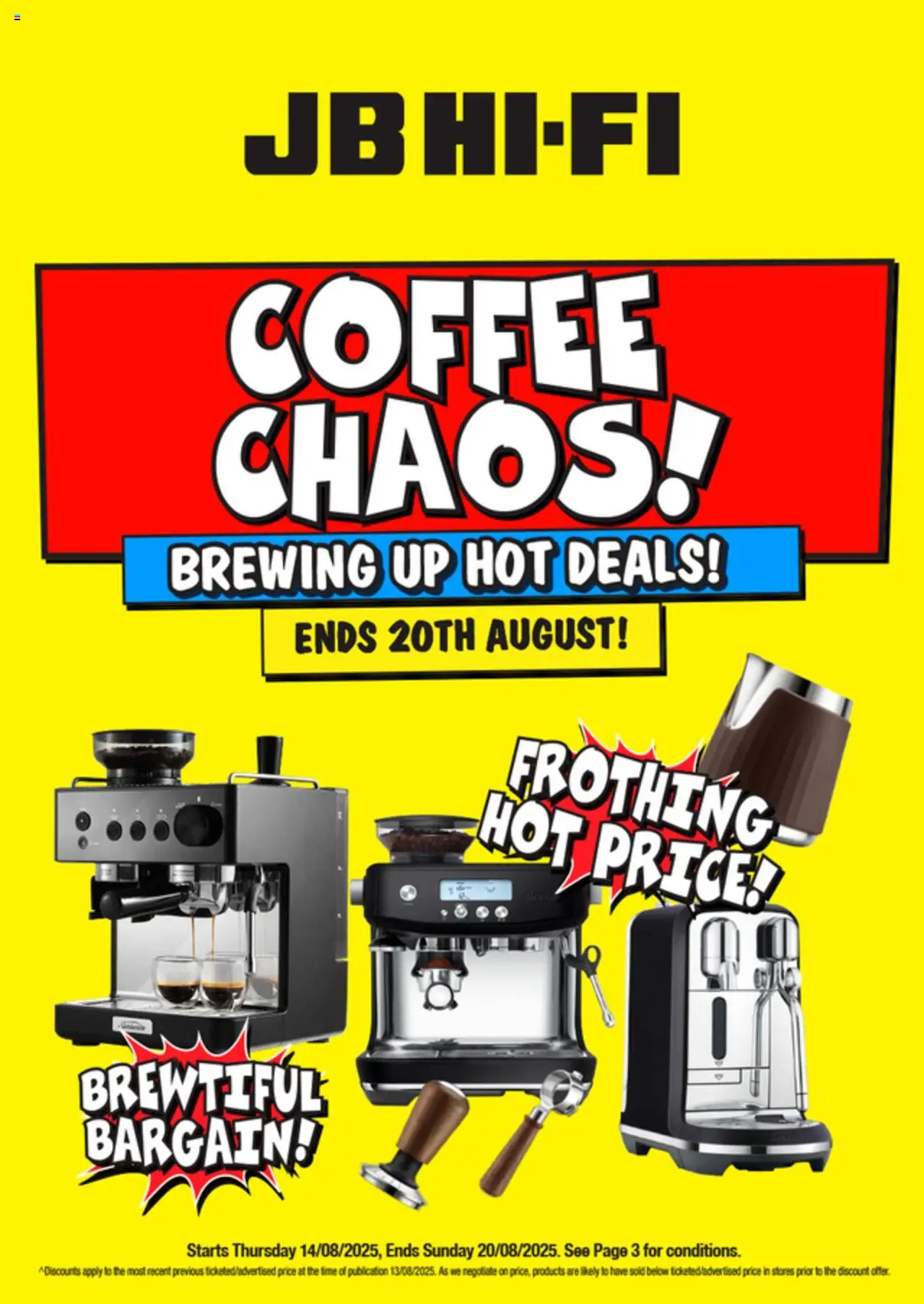 Catalogue JB Hi-Fi catalogue valid from 14 Aug 2025 - page 1