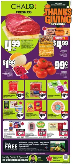 Preview of leaflet Weekly Flyer- Chalo! ON from shop FreshCo is valid from Oct 09, 2025