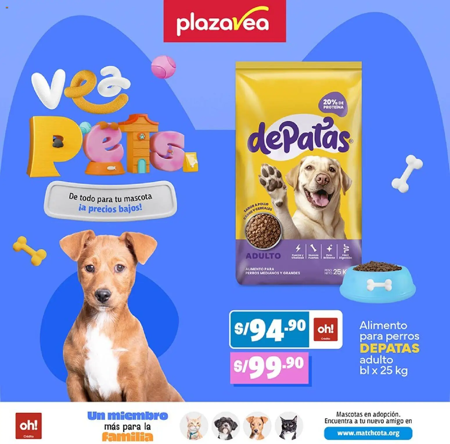 Vista previa de ESPECIAL MASCOTAS de la tienda Plaza Vea válido desde 02/01/2026