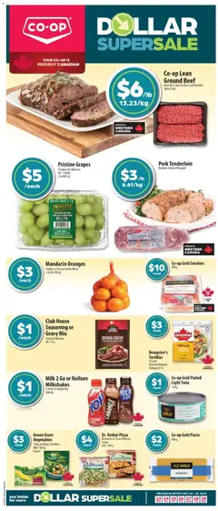 Preview of leaflet Weekly flyer / circulaire from shop Co-op Food is valid from Oct 23, 2025