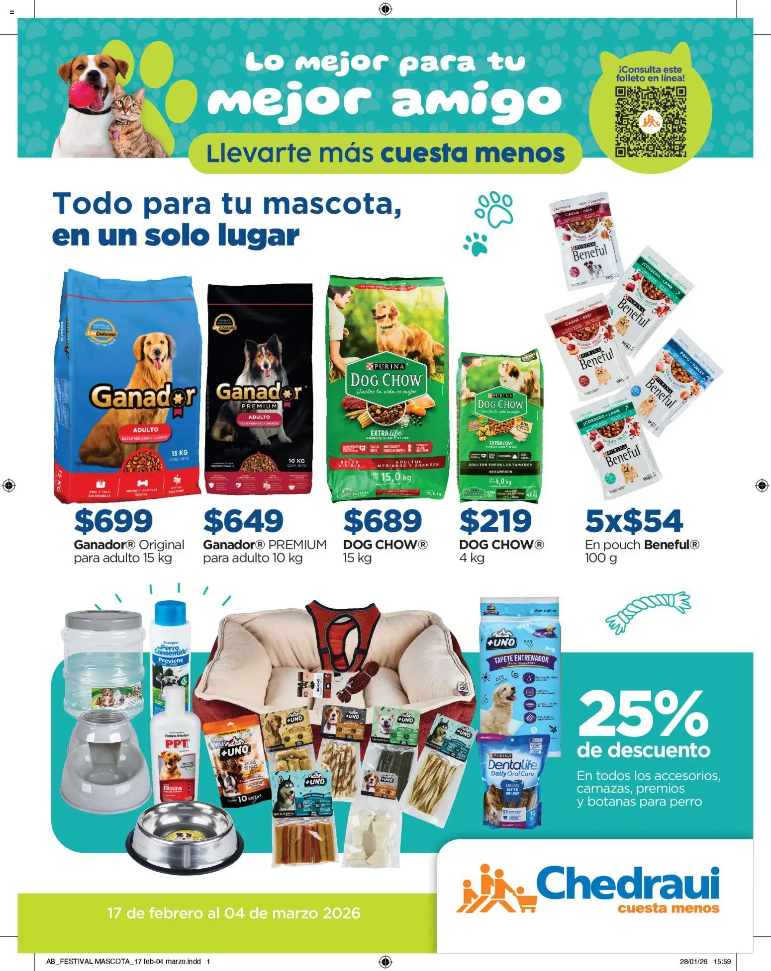 Vista previa las ofertas de la tienda Chedraui - Folleto desde el 17/02/2026 