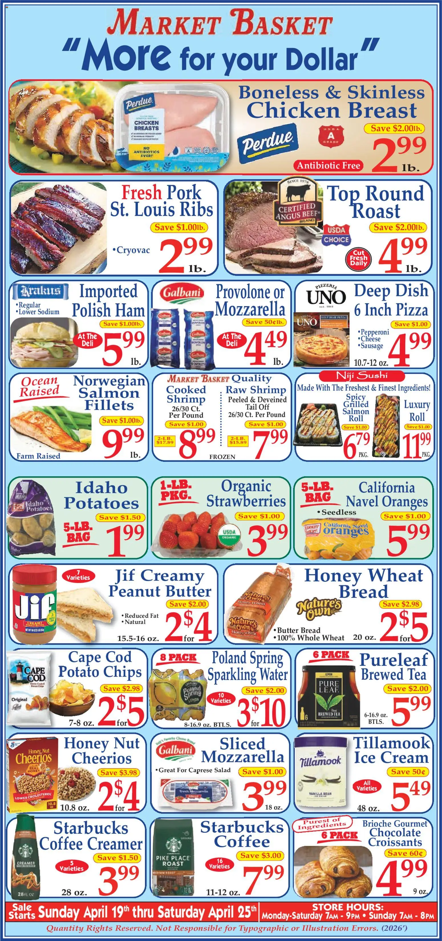 Ad Preview of Market Basket Market Basket Ad from 04/19/2026