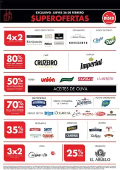 Vista previa del folleto de la tienda Disco válido desde el 25/02/2026 