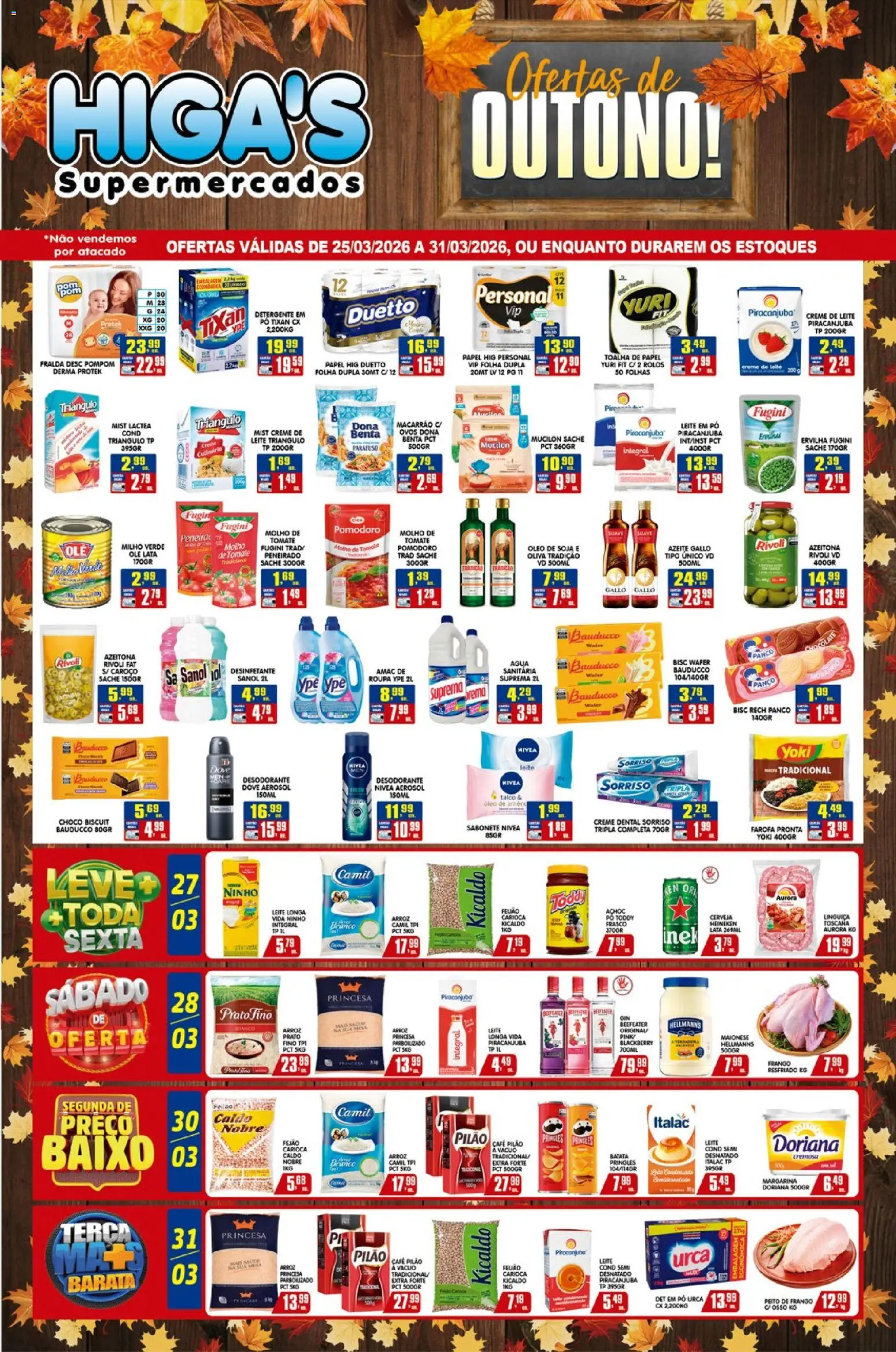 Pré-Visualização do folheto "Higa's Supermercado - Ofertas da semana" da loja Higa's Supermercado válido a partir de 25/03/2026