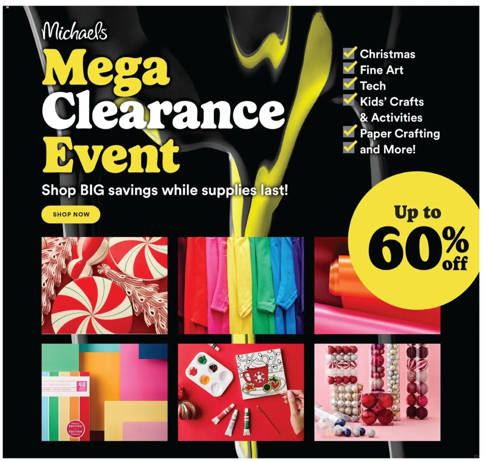 Preview of leaflet Flyer / circulaire from shop Michaels is valid from Dec 26, 2025