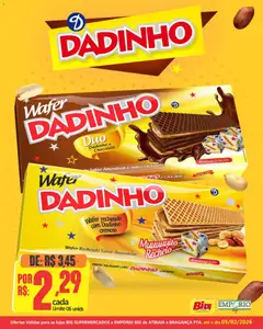 Pré-Visualização do folheto "Ofertas Biscoito Wafer Dadinho" da loja Big Supermercados válido a partir de 30/01/2026
