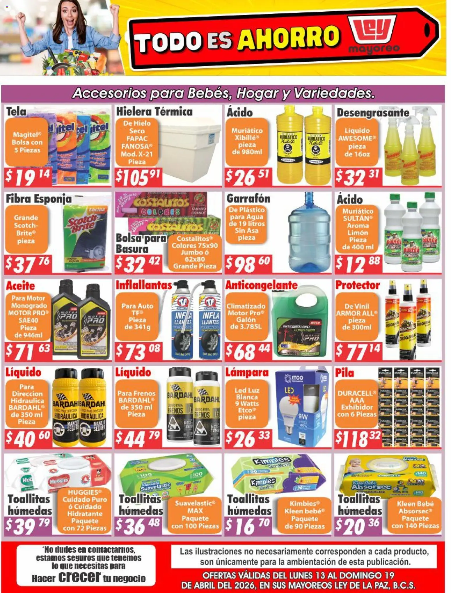 Vista previa las ofertas de la tienda Casa Ley - Casa Ley folleto La Paz desde el 13/04/2026 